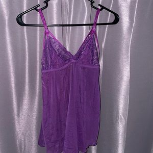 Glitter purple chemise